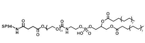 DSPE-PEG-SP94，磷脂-聚乙二醇-肝癌特异靶向肽SP94