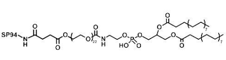 DSPE-PEG-SP94，磷脂-聚乙二醇-肝癌特异靶向肽SP94