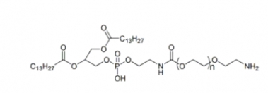  DMPE-PEG-NH2 1,2-十四酰基磷脂酰乙醇胺-聚乙二醇-氨基
