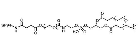 DSPE-PEG-SP94，磷脂-聚乙二醇-肝癌特异靶向肽SP94