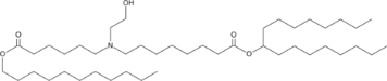 SM-102；2089251-47-6；十七烷-9-基 8-((2-羟基乙基)(6-氧代-6-(十一烷氧基)己基)氨基)辛酸酯