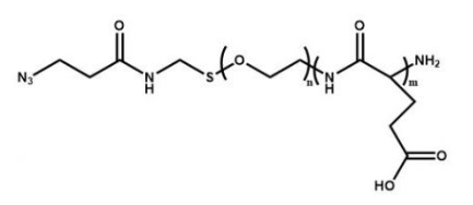 PGA-PEG-N3 叠氮聚乙二醇聚谷氨酸