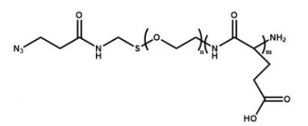 PGA-PEG-N3  聚谷氨酸-聚乙二醇-叠氮