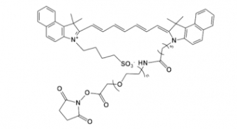 ICG-PEG-NHS 吲哚菁绿-聚乙二醇-活性酯