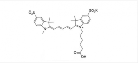 diSulfo-Cy5 carboxylic acid (Methyl)/水溶性Cy5 COOH