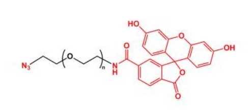 荧光素聚乙二醇叠氮 FITC-PEG-N3