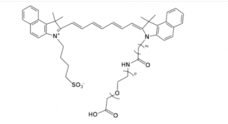 ICG-PEG-COOH 吲哚菁绿-聚乙二醇-羧基
