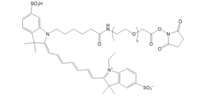 Cy7-PEG-NHS ester   Cy7-聚乙二醇-活性酯