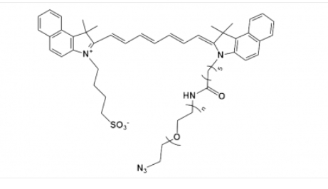 ICG-PEG-Azide 吲哚菁绿-聚乙二醇-叠氮