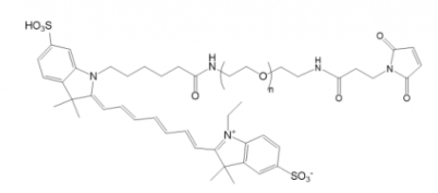  Cy7-PEG-Maleimide  Cy7-PEG-Mal Cy7-聚乙二醇-马来酰亚胺