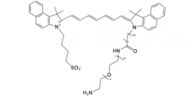 ICG-PEG-NH2 吲哚菁绿-聚乙二醇-氨基
