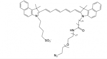ICG-PEG-Azide 吲哚菁绿-聚乙二醇-叠氮