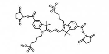 diSulfo-Cy3 bis-NHS ester 二磺酸基Cy3-二活性酯