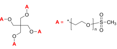 4-Arm PEG-mesylate 4臂星形-聚乙二醇-甲磺酸