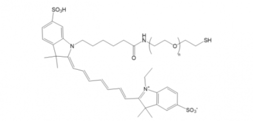 Cy7-PEG-SH，Cy7-聚乙二醇-巯基 