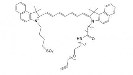 ICG-PEG-alkyne 吲哚菁绿-聚乙二醇-炔基