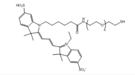 Cy3-PEG-SH，Cy3-聚乙二醇-巯基 