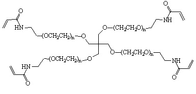 4臂星形-聚乙二醇-丙烯酰胺 末端双键 4-Arm PEG-ACA