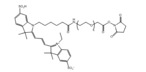 Cy3-PEG-NHS ester，Cy3-聚乙二醇-活性酯 