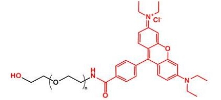 HO-PEG-Rhodamine RB-PEG-OH 罗丹明聚乙二醇羟基 
