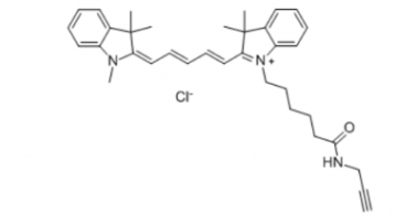 1223357-57-0  Cyanine5 alkyne 脂性Cy5-炔基