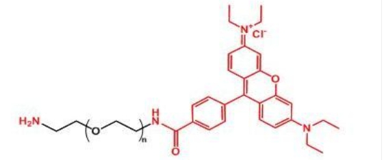 罗丹明聚乙二醇氨基 Rhodamine-PEG-NH2