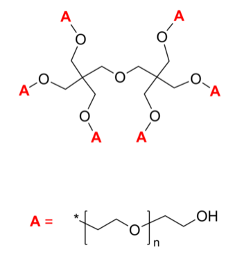6-Arm PEG-OH 6臂星形-聚乙二醇-羟基 Poly(ethylene oxide), hydroxy-terminated 6-arm polymer