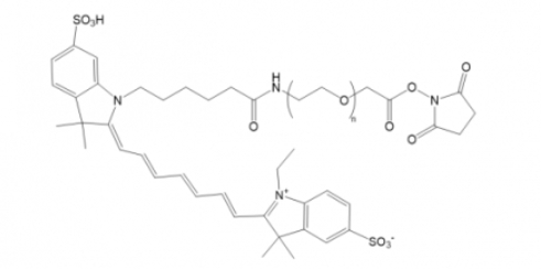 Cy7-PEG-NHS ester，Cy7-聚乙二醇-活性酯