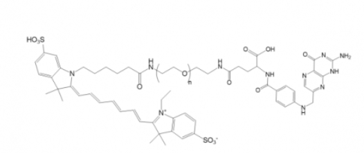 Cy7-PEG-Folate，Cy7-聚乙二醇-叶酸