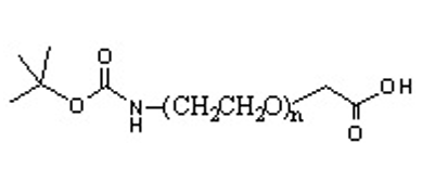 Boc保护-氨基-聚乙二醇-羧基 Boc-NH-PEG-COOH