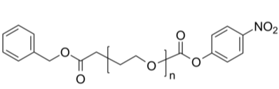 Bz-PEG-NO2Ph 苄基酯-聚乙二醇-硝基苯甲酸酯