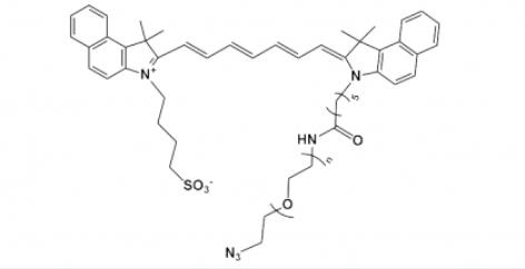 ICG-PEG-Azide 吲哚菁绿-聚乙二醇-叠氮