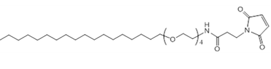 C18-PEG6-MAL 六乙二醇十八烷基醚-马来酰亚胺