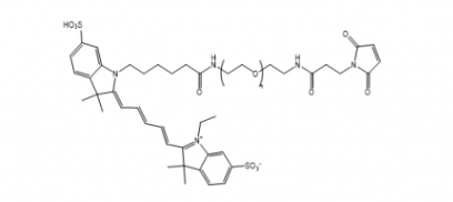 Cy5-PEG-Maleimide Cy5-PEG-MAL Cy5-聚乙二醇-马来酰亚胺