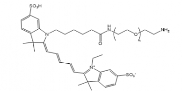Cy5-PEG-NH2 Cy5-PEG-Amine Cy5-聚乙二醇-氨基 Cy5-聚乙二醇-胺