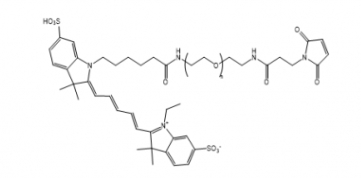  Cy5-PEG-Maleimide Cy5-PEG-MAL Cy5-聚乙二醇-马来酰亚胺