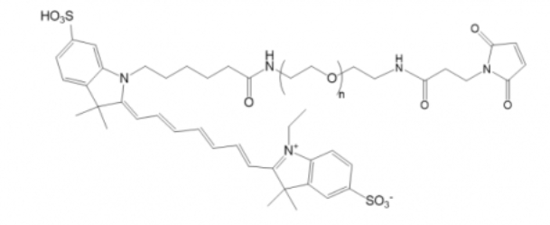 Cy7-PEG-Mal，Cy7-聚乙二醇-马来酰亚胺