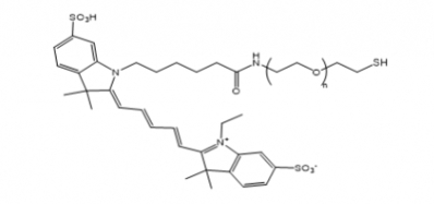 Cy5-PEG-SH Cy5-PEG-Thiol Cy5-聚乙二醇-巯基