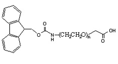 Fmoc保护-氨基-聚乙二醇-羧基 Fmoc-NH-PEG-COOH