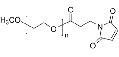 mPEG-maleimido 甲氧基-聚乙二醇-马来酰亚胺
