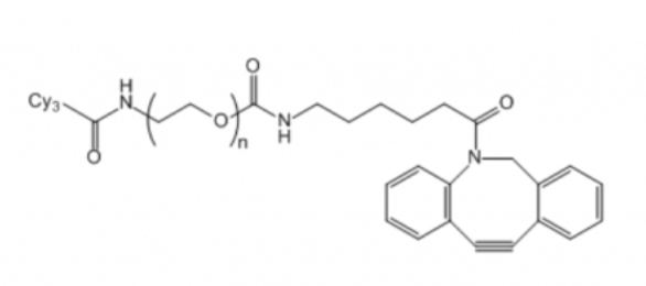 Cy3-PEG-DBCO，分子量 2000