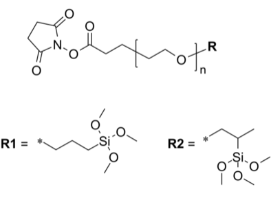 NHS-PEG-TMS 琥珀酰亚胺-聚乙二醇-三甲氧基硅烷