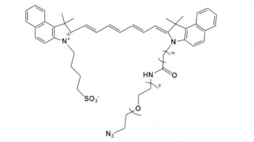 ICG-PEG-Azide 吲哚菁绿-聚乙二醇-叠氮