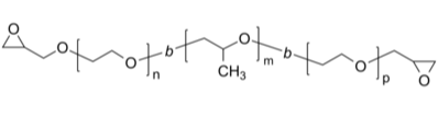 PEO-PPO-PEO-2epoxy 环氧基-聚乙二醇-聚丙二醇-聚乙二醇-环氧基  泊洛沙姆Pluronic衍生物