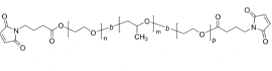 PEO-PPO-PEO-2MAL/PEO-PPO-PEO-2Maleimide 马来酰亚胺-聚乙二醇-聚丙二醇-聚乙二醇-马来酰亚胺  泊洛沙姆Pluronic衍生物