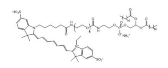 Cy7-PEG-DSPE，Cy7-聚乙二醇-二硬脂酰基磷脂酰乙醇胺