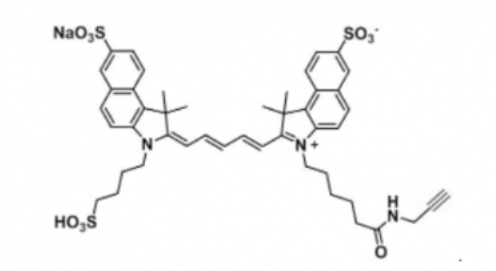 triSulfo-Cy5.5 alkyne/三磺酸基Cy5.5 炔基