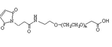 马来酰亚胺-聚乙二醇-羧基 MAL-PEG-COOH