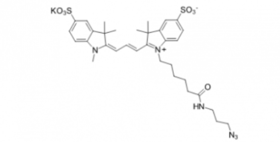 diSulfo-Cy3 Azide(Methyl)/水溶性CY3 Azide(Methyl)/二磺酸基Cy3-叠氮(甲基）