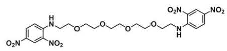 DNP-PEG4-DNP  分子式 C22H28N6O12